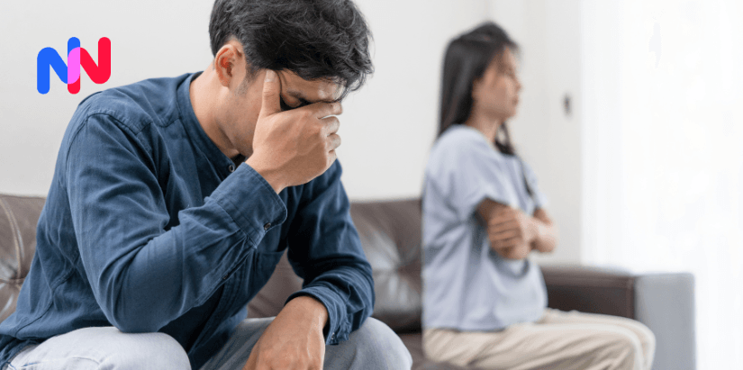 Un couple qui c'est disputé